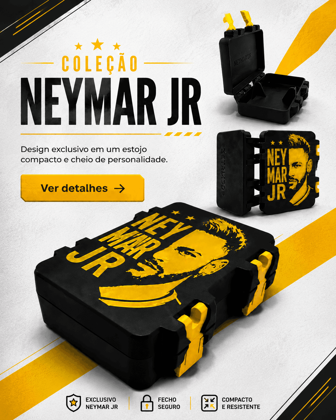 Lançamento: Porta-figurinha do Neymar para a Copa 2026