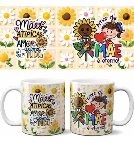 Caneca branca Sublimada (qualquer tema)