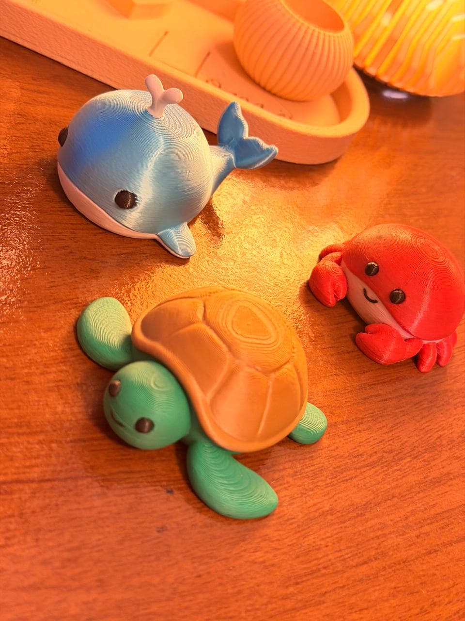 Animais Marinhos Kit 3 unidades